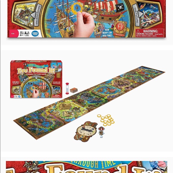 Complete set, Wonder Forge Journey Through Time Eye Found It! Game - Picture 2 of 6